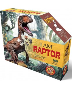 Puzzle Madd Capp de 100 piese - Raptor