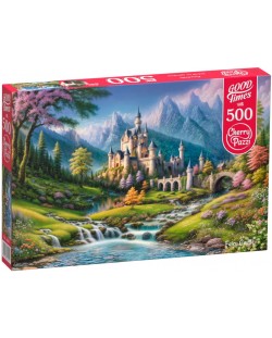 Puzzle Cherry Pazzi 500 bucăți - Castelul Zânelor