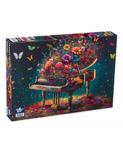 Puzzle Black Sea din 1000 de piese - Melodie cu arome de flori