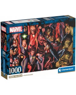 Puzzle Clementoni din 1000 piese - Eroii Marvel