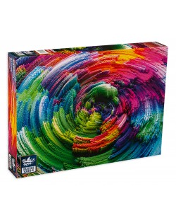 Puzzle Black Sea de 1000 piese - Uragan colorat