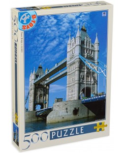 Puzzle D-Toys de 500 piese - Tower Bridge, London