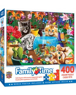 Puzzle Master Pieces de 400 piese -Marvelous kittens