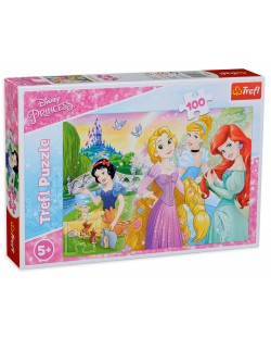 Puzzle Trefl de 100 piese - A dream of being a princess