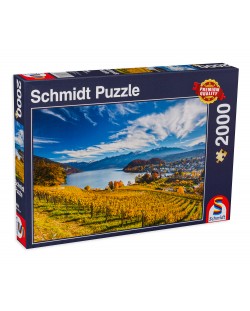 Puzzle Schmidt de 2000 piese - Vineyards