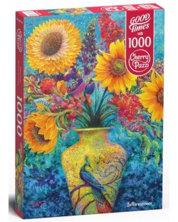 Puzzle Cherry Pazzi din 1000 de piese - Frumusețea florilor