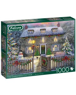 Puzzle  Falcon de 1000 piese - The Christmas Cottage