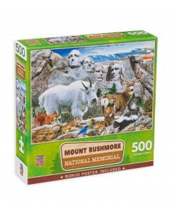 Puzzle Master Pieces din 500 de piese - Muntele Rushmore