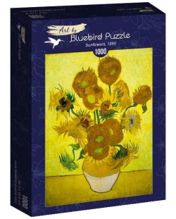 Puzzle Bluebird de 1000 piese - Sunflowers, 1889
