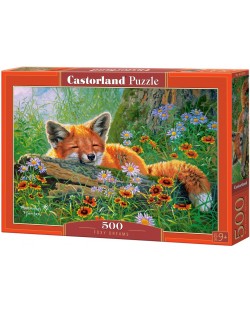 Puzzle Castorland din 500 de piese - Visele vulpoiului