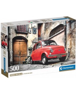 Puzzle  Clementoni din 500 piese - Mașina roșie