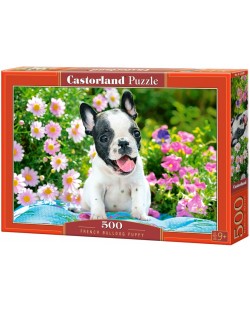 Puzzle Castorland de 500 de piese - Catelul in gradina