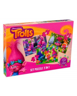 Puzzle King 3 in 1 - Trolls