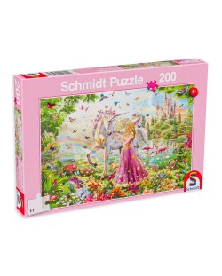 Puzzle Schmidt de 200 piese - Fairy In Magic Forest