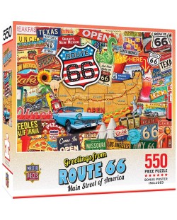 Puzzle Master Pieces de 550 piese -Route 66