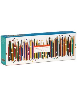 Puzzle panoramic Galison din 1000 de piese - Creioane colorate