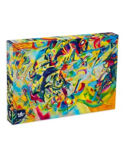 Puzzle Black Sea Lite de 1000 piese - Compozitia VII, Vasily Kandinsky