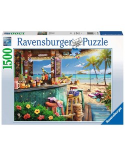Puzzle Ravensburger de 1500 de piese - Bar pe plajă