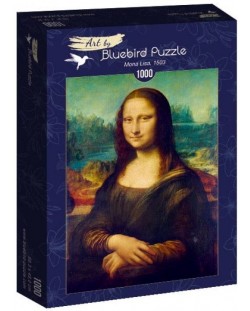 Puzzle Bluebird de 1000 piese -Mona Lisa, 1503