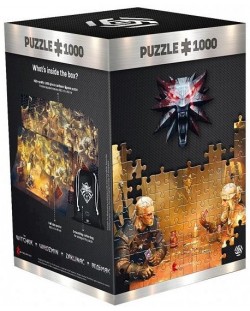 Puzzle Good Loot de 1000 piese - Geralt si Siri