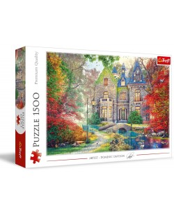 Trefl Puzzle de 1500 de piese - Autumn Manor 