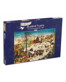 Puzzle Bluebird de 1000 piese - The Census at Bethlehem, 1566