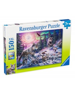 Puzzle Ravensburger de 150 XXL piese - Northern Wolves