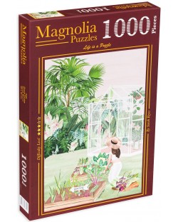 Puzzle Magnolia din 1000 de piese - Gradinarit