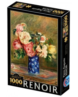 Puzzle D-Toys de 1000 piese - Bouquet of Roses