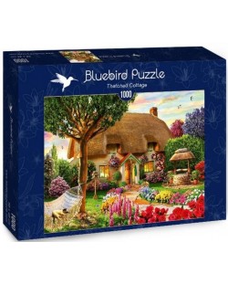 Puzzle Bluebird de 1000 piese - Thatched Cottage