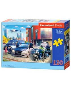 Puzzle Castorland din 120 de piese - Politie