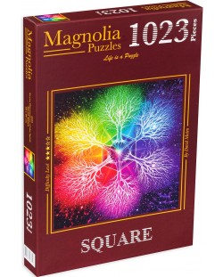 Puzzle Magnolia din 1000 de piese - Matrice