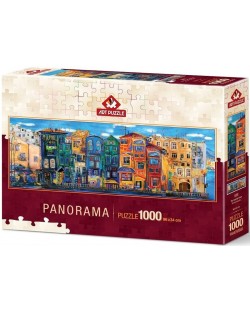 Puzzle panoramic Art Puzzle 1000 piese - Orasul colorat