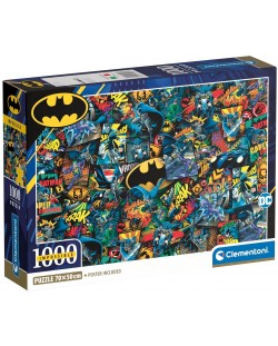 Puzzle  Clementoni din 1000 piese - Batman