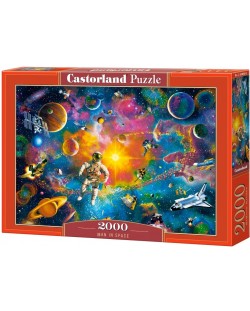Puzzle Castorland din 2000 de piese - Omul în spațiu