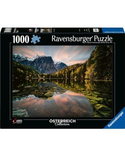 Puzzle Ravensburger  din 1000 de piese  - Prirodndin Biju: Ezerdin Piburg