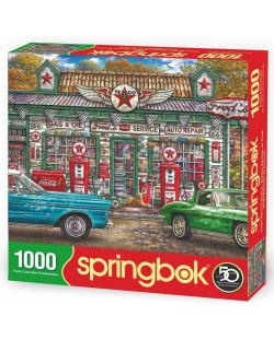 Puzzle Springbok de 1000 piese - Fred's Service Station