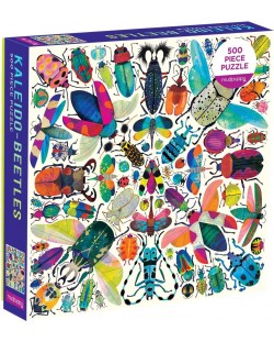 Puzzle Galison de 500 piese - Kaleido Beetles