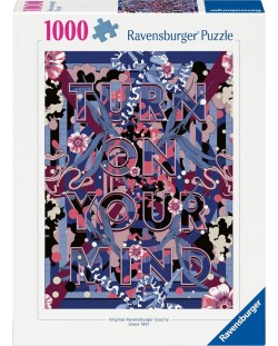 Puzzle Ravensburger din 1000 de piese  - Aprinde-ți mintea