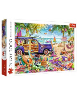  Puzzle Trefl de 2000 piese -Tropical holidays