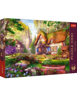 Puzzle Trefl din 1000 piese - Căsuța din pădure