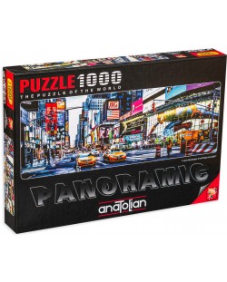Puzzle panoramic Anatolian de 1000 piese - Times Square, Larry Hersberger