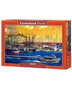 Castorland 500 piese puzzle - San Francisco