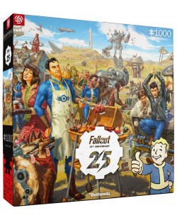 Puzzle cu 1000 de piese Good Loot - Fallout 25-a aniversare
