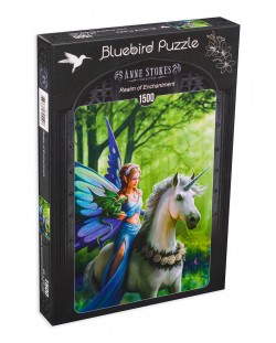 Puzzle Bluebird de 1500 piese - Realm of Enchantment