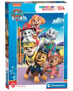 Puzzle Clementoni din 104 piese - PAW Patrol, tip 3