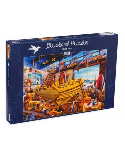 Puzzle Bluebird de 1000 piese -Boat Yard