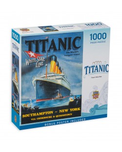 Puzzle Master Pieces 1000 de piese - Călătoria Titanicului 