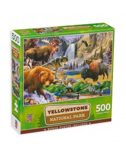 Puzzle Master Pieces din 500 de piese - Parcul Național Yellowstone