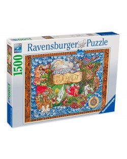 Puzzle Ravensburger din 1500 de piese - Furtuna